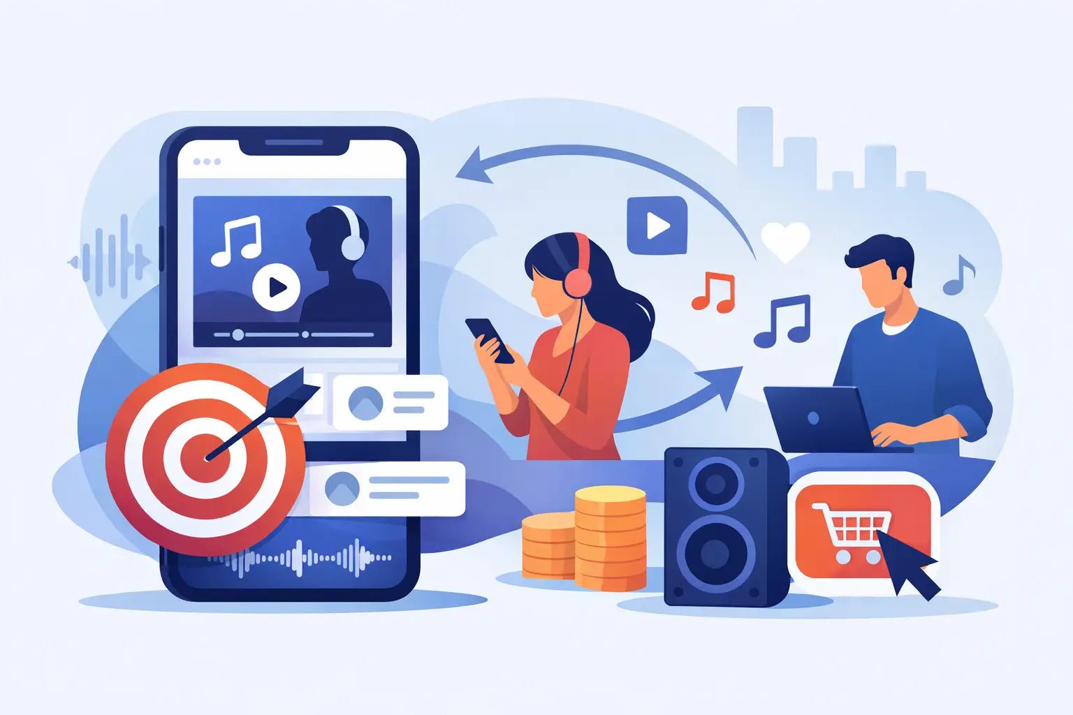 Music Retargeting Ads That Actually Convert – De Novo Agency