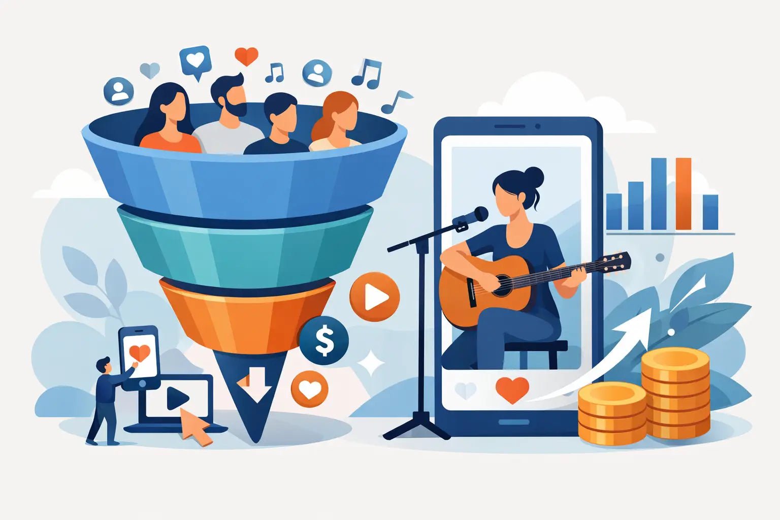 Artist Fan Funnel Guide for Real Growth – De Novo Agency
