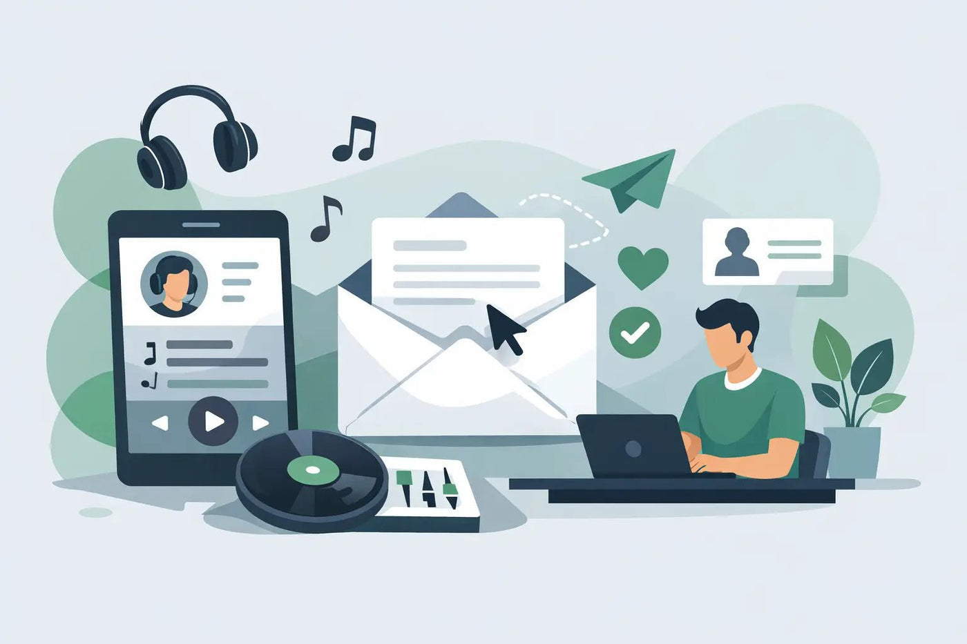 Spotify Curator Outreach Email Template – De Novo Agency