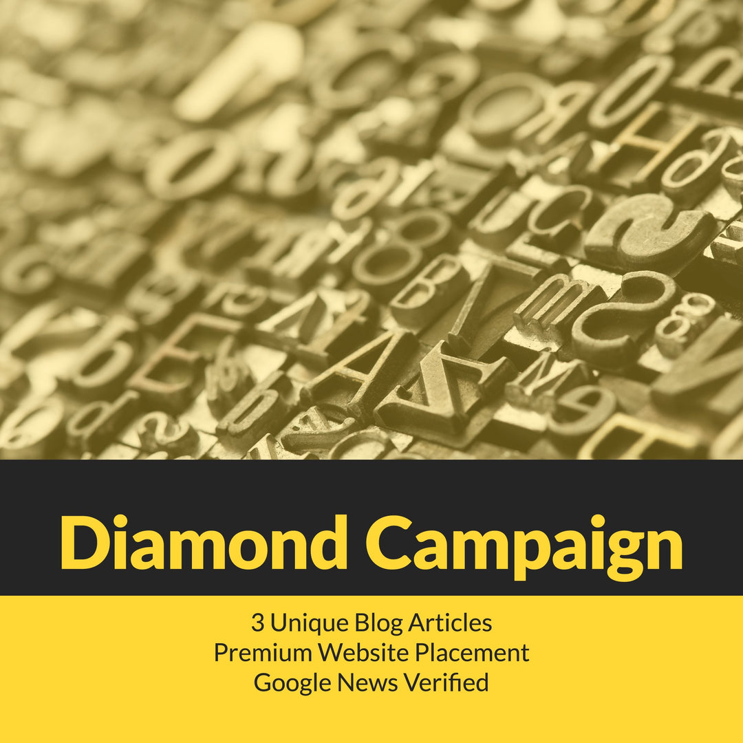 Blog Articles & PR | Diamond Campaign - De Novo Agency