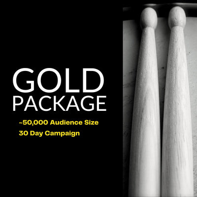 Gold Package - 30 Day Spotify Playlist Campaign - De Novo Agency