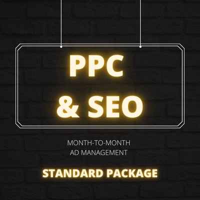 PPC & SEO Management - Standard Package - De Novo Agency